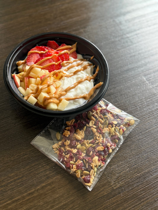 Peanut Butter Parfait w/ Oat 'n Berry Cluster